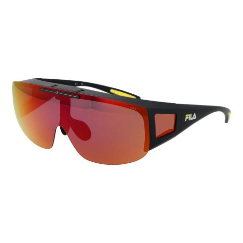 Fila Black Plastic Men's Sunglasses - Fila - Modalova