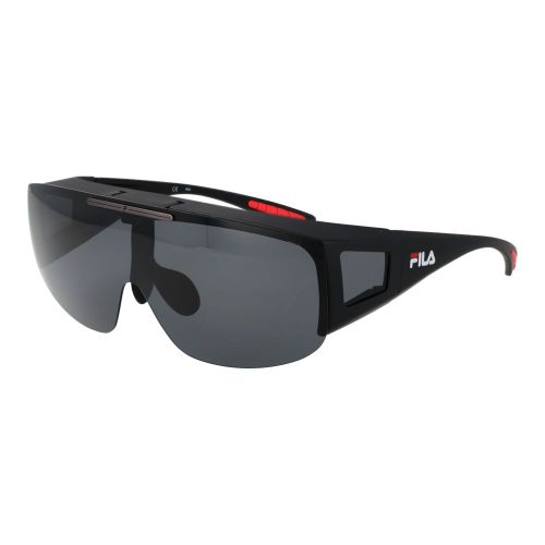Fila Black Plastic Men's Sunglasses - Fila - Modalova