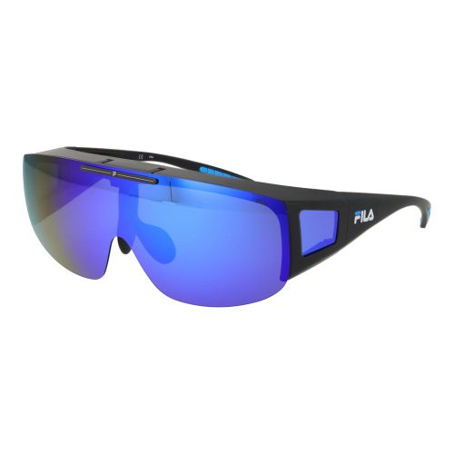 Fila Black Plastic Men's Sunglasses - Fila - Modalova