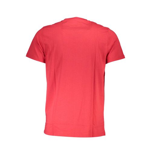 Rosso Cotton Men Men's T-Shirt - Cavalli Class - Modalova