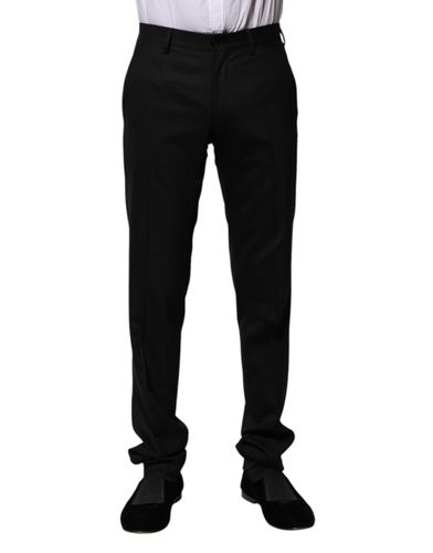 Wool Formal Dress Men's Pants - Dolce & Gabbana - Modalova