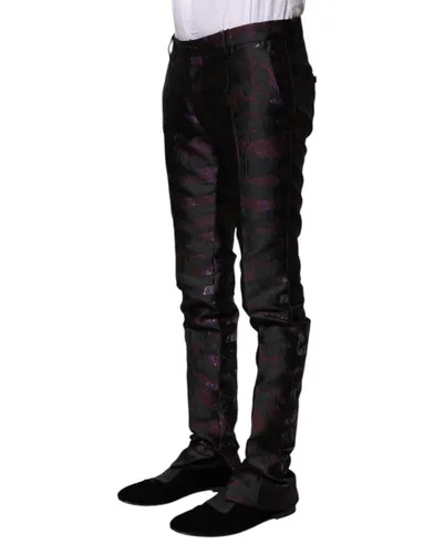 Polyester Patterned Men's Pants - Dolce & Gabbana - Modalova