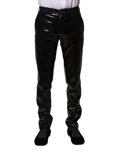 Sequined Embellishment Men's Pants - Dolce & Gabbana - Modalova