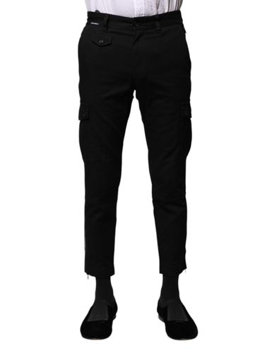 Cotton Formal Men Cropped Men's Pants (Pre-Owned) - Dolce & Gabbana - Modalova