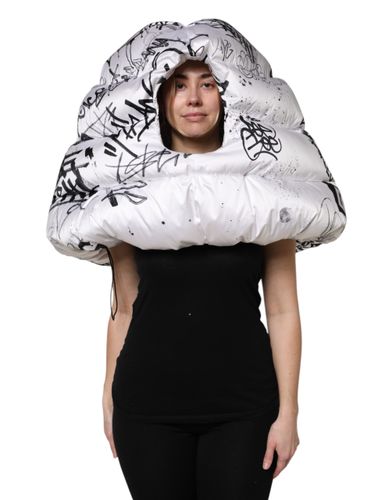 Polyester Printed Hood Quilted Women's Hat - Dolce & Gabbana - Modalova