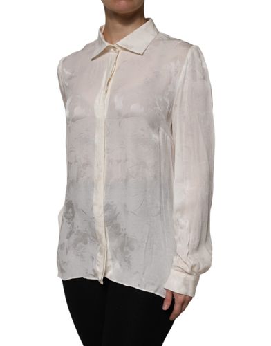 Button Down Long Sleeves Blouse Women's Top (Pre-Owned) - Dolce & Gabbana - Modalova
