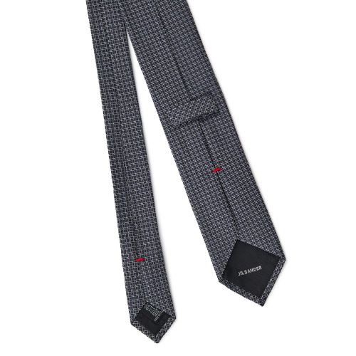 Jil Sander Gray Silk Men's Tie - Jil Sander - Modalova