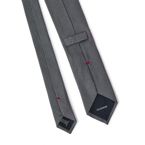 Jil Sander Gray Silk Men's Tie - Jil Sander - Modalova