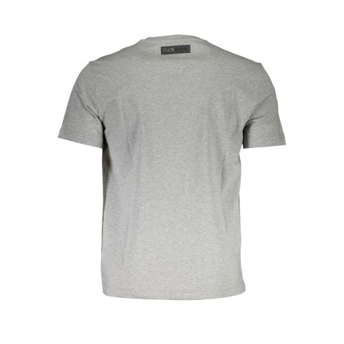 Grey Cotton Men Men's T-Shirt - Plein Sport - Modalova