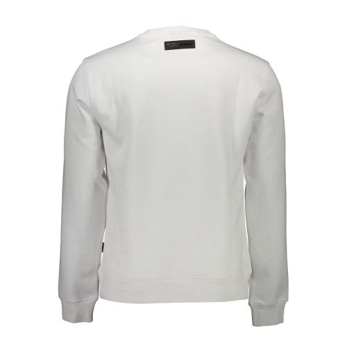 Bianco Cotton Mens Men's Sweatshirt - Plein Sport - Modalova