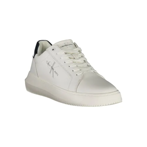 Bianco Leather Men Men's Sneaker - Calvin Klein - Modalova