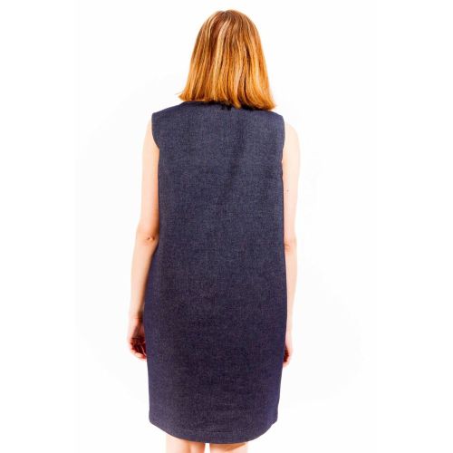 Blu Cotone Womens Dress - Love Moschino - Modalova