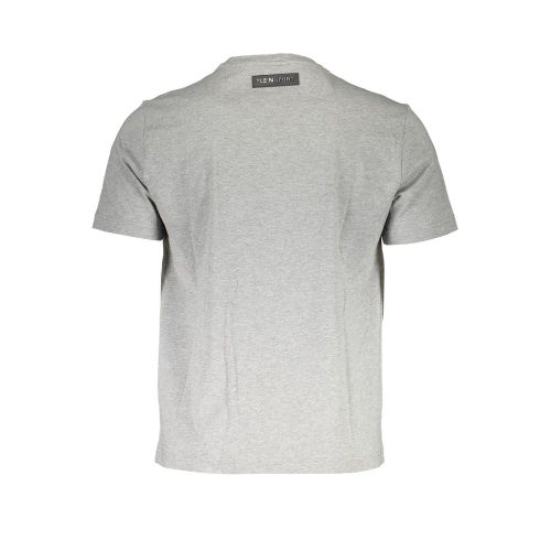 Grigio Cotton Men Men's T-Shirt - Plein Sport - Modalova
