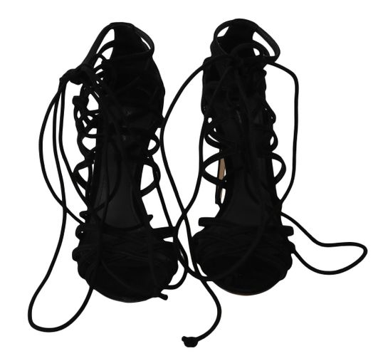 Suede Strap Stilettos Women's Sandals - Dolce & Gabbana - Modalova