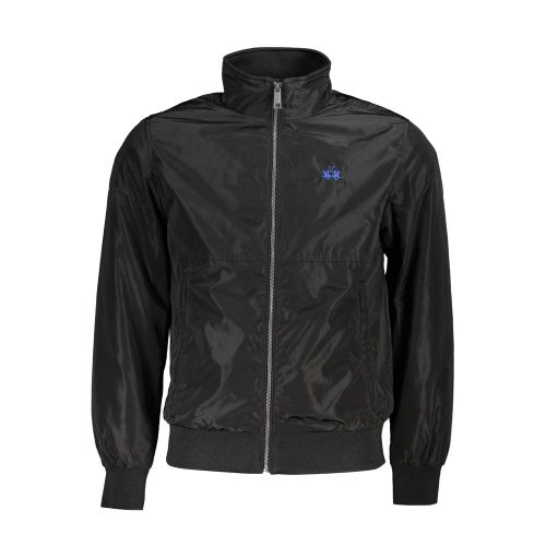 Nero Polyester Men Men's Jacket - La Martina - Modalova