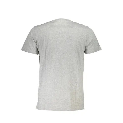 Grigio Cotton Men Men's T-Shirt - Cavalli Class - Modalova