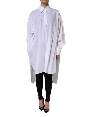 Cotton Collared Shirt Long Sleeve Women's Top (Pre-Owned) - Dolce & Gabbana - Modalova