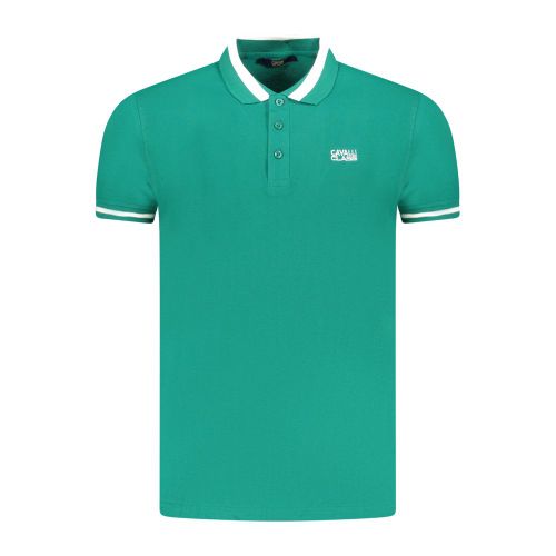 Verde Cotton Men Men's Polo - Cavalli Class - Modalova