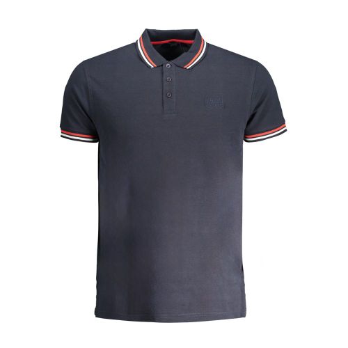 Navy Cotton Men Polo Men's Shirt - Cavalli Class - Modalova