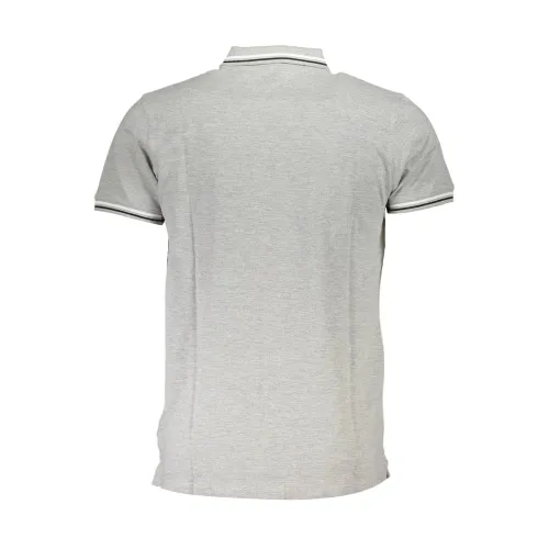 Grigio Cotton Men Men's Polo - Cavalli Class - Modalova