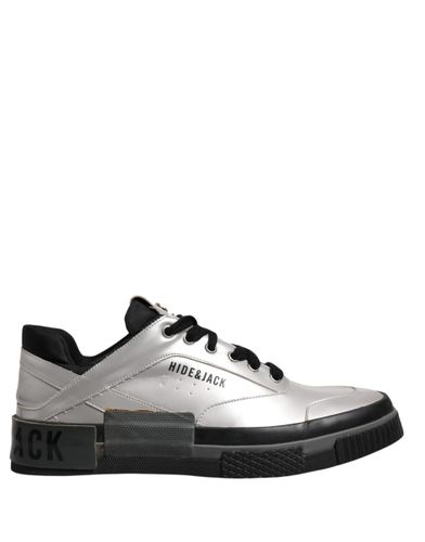 Metallic Low Top Lace Up Sneakers Men's Shoes (Pre-Owned) - HIDE & JACK - Modalova