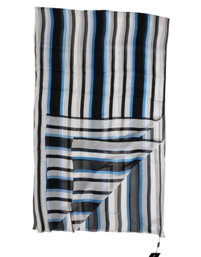 Striped Neck Warmer Wrap Men's Scarf - Dolce & Gabbana - Modalova
