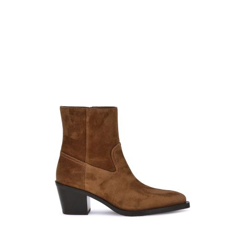 Calf Leather Bos Taurus Ankle Women's Boots - Stuart Weitzman - Modalova