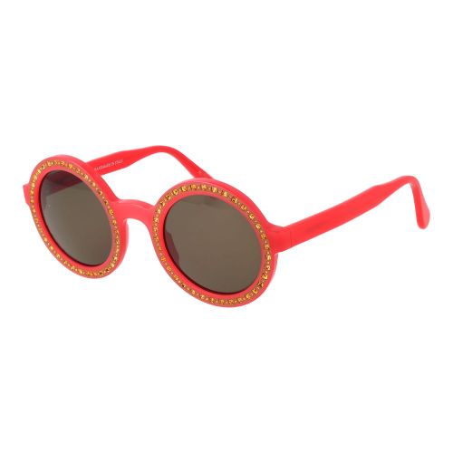 Andy Wolf Red Acetate Sunglasses - Andy Wolf - Modalova