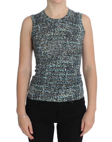 Wool Sweater Sleeveless Women's Pullover - Dolce & Gabbana - Modalova