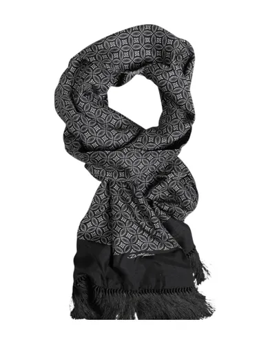 Patterned Fringes Men Foulard Men's Scarf - Dolce & Gabbana - Modalova