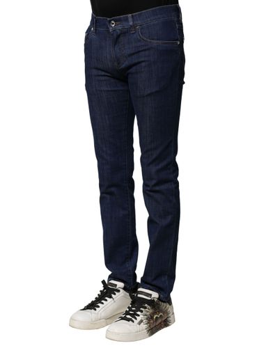 Cotton Stretch Skinny Men Denim Men's Jeans - Dolce & Gabbana - Modalova