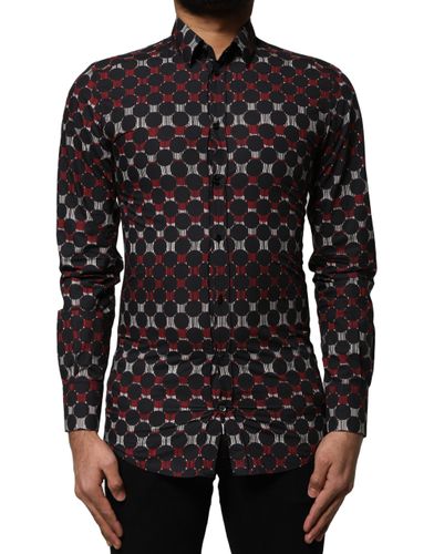 Cotton GOLD Long Sleeves Men's Shirt (Pre-Owned) - Dolce & Gabbana - Modalova