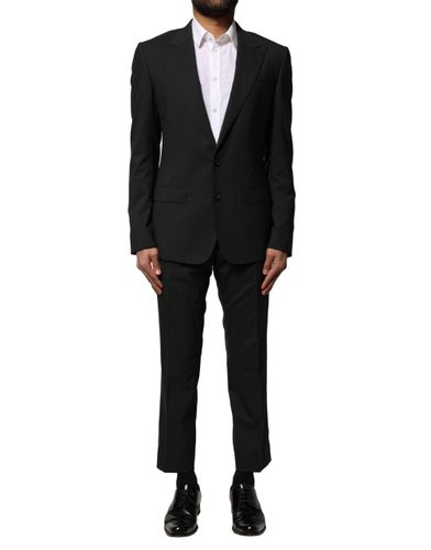 Wool 2 Piece Single Breasted Men's Suit - Dolce & Gabbana - Modalova