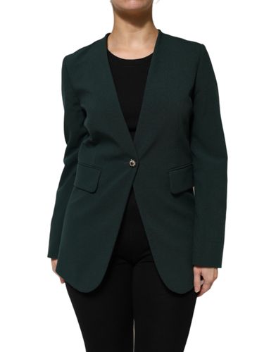 Single Breasted One Button Coat Women's Jacket - Maison Margiela - Modalova