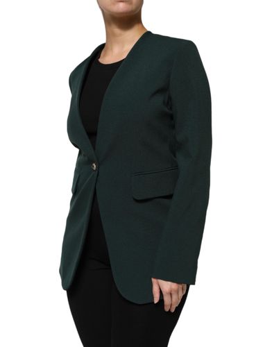 Single Breasted One Button Coat Women's Jacket - Maison Margiela - Modalova