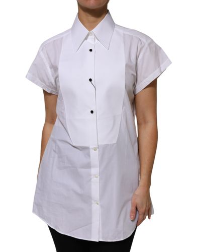 Cotton Collared Short Sleeves Women's Top (Pre-Owned) - Dolce & Gabbana - Modalova
