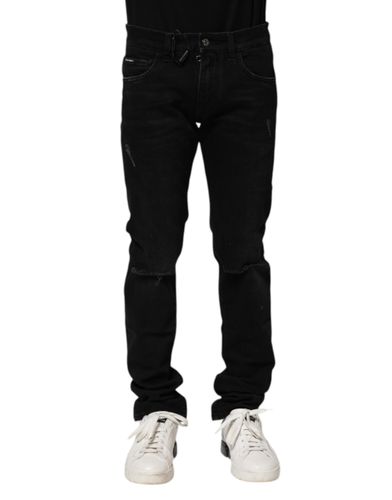 Cotton Skinny Men Denim Men's Jeans - Dolce & Gabbana - Modalova