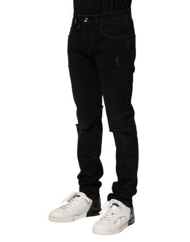 Cotton Skinny Men Denim Men's Jeans - Dolce & Gabbana - Modalova