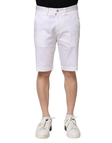 Cotton Stretch Men Denim Bermuda Men's Shorts - Dolce & Gabbana - Modalova