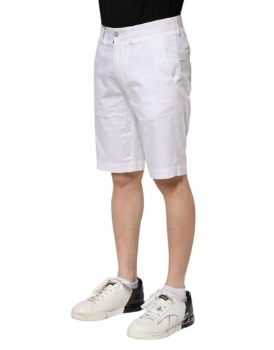 Cotton Stretch Men Denim Bermuda Men's Shorts - Dolce & Gabbana - Modalova