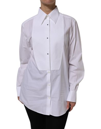 Cotton Long Sleeves Collared Top Women's Shirt (Pre-Owned) - Dolce & Gabbana - Modalova