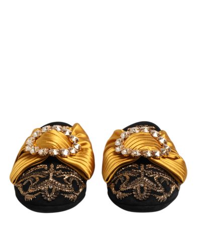 Embellished Flat Sandals Women's Shoes - Dolce & Gabbana - Modalova