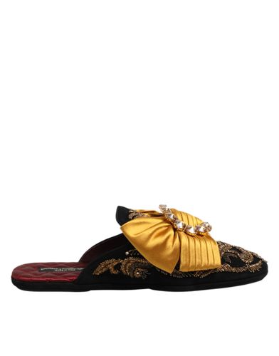 Embellished Flat Sandals Women's Shoes - Dolce & Gabbana - Modalova