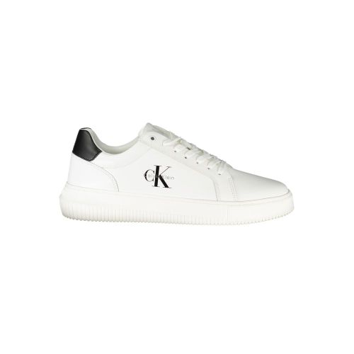 Bianco Polyurethane Men Men's Sneaker - Calvin Klein - Modalova
