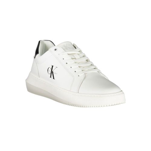 Bianco Polyurethane Men Men's Sneaker - Calvin Klein - Modalova