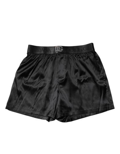 Logo Waist Regular Boxer Shorts Men's Underwear - Dolce & Gabbana - Modalova