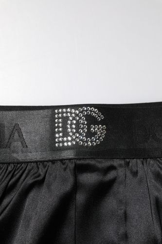 Logo Waist Regular Boxer Shorts Men's Underwear - Dolce & Gabbana - Modalova