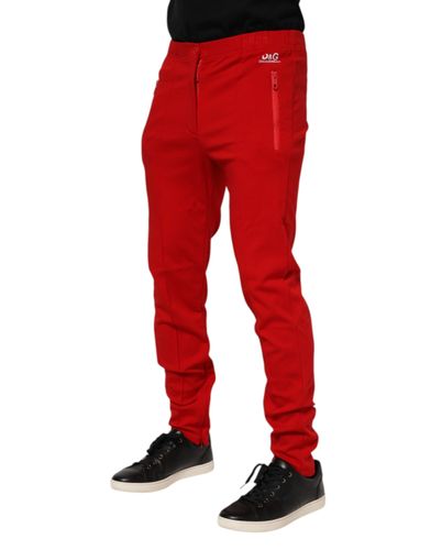 Viscose Logo Jogger Men SweatMen's Men's Pants - Dolce & Gabbana - Modalova