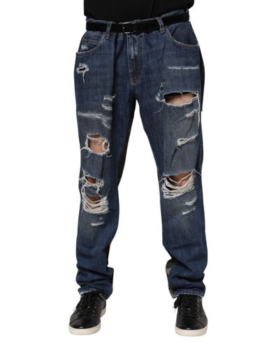 Cotton Camouflage Denim Men's Jeans (Pre-Owned) - Dolce & Gabbana - Modalova