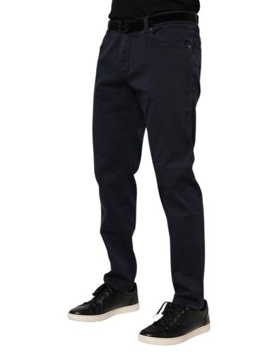 Cotton Tapered Denim Men's Jeans - Dolce & Gabbana - Modalova